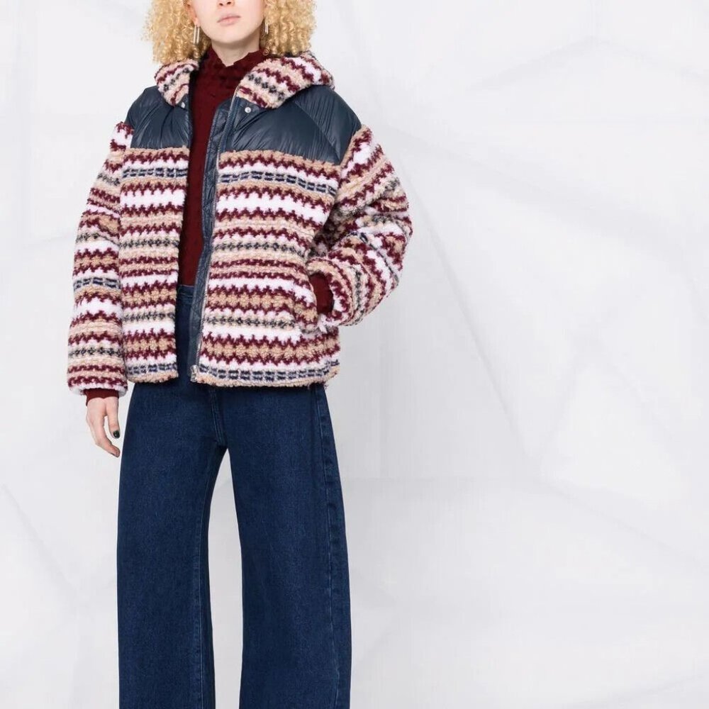 Joealla Rag New Rag & Bone Joella High-Pile Fleece Puffer Jacket … - Gem